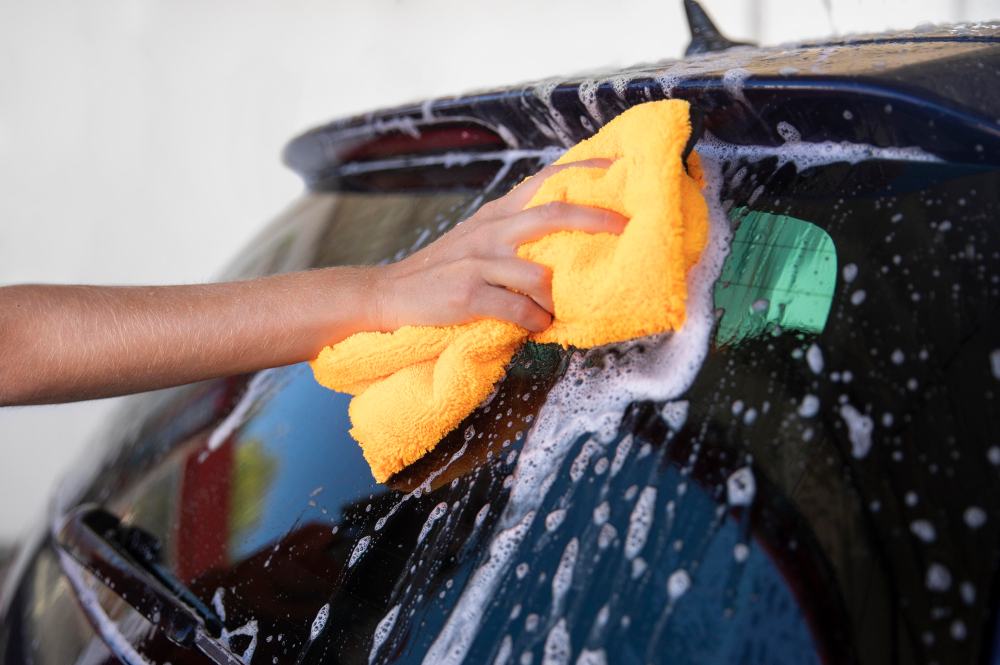 jak szybko wysuszyć samochód po praniu?